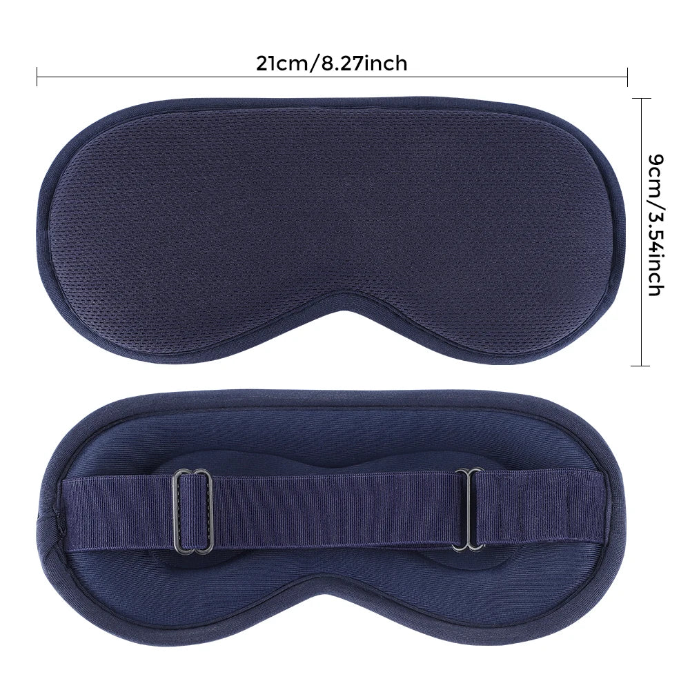 Electric Steam Eye Mask 3D Massage Constant Temperature Hot Compress Smart Timing Sleep Shading Relieve Eye Fatigue