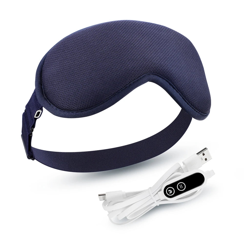 Electric Steam Eye Mask 3D Massage Constant Temperature Hot Compress Smart Timing Sleep Shading Relieve Eye Fatigue