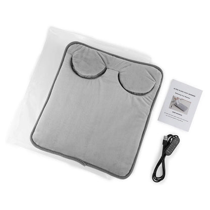 Electric Foot Heating Pad Household Foot Warmer Heater Mat with 4 Heat Levels & 4 Timers Fast Heating for Bed Office Winter Use